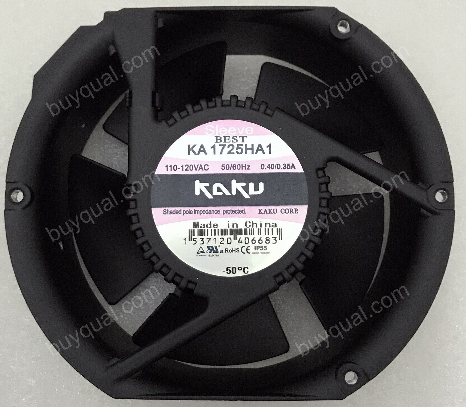 KAKU KA1725HA1 110/120V 0.40/0.35A Cooling Fan - New KAKU KA1725HA1 110/120V 0.40/0.35A Cooling Fan - New